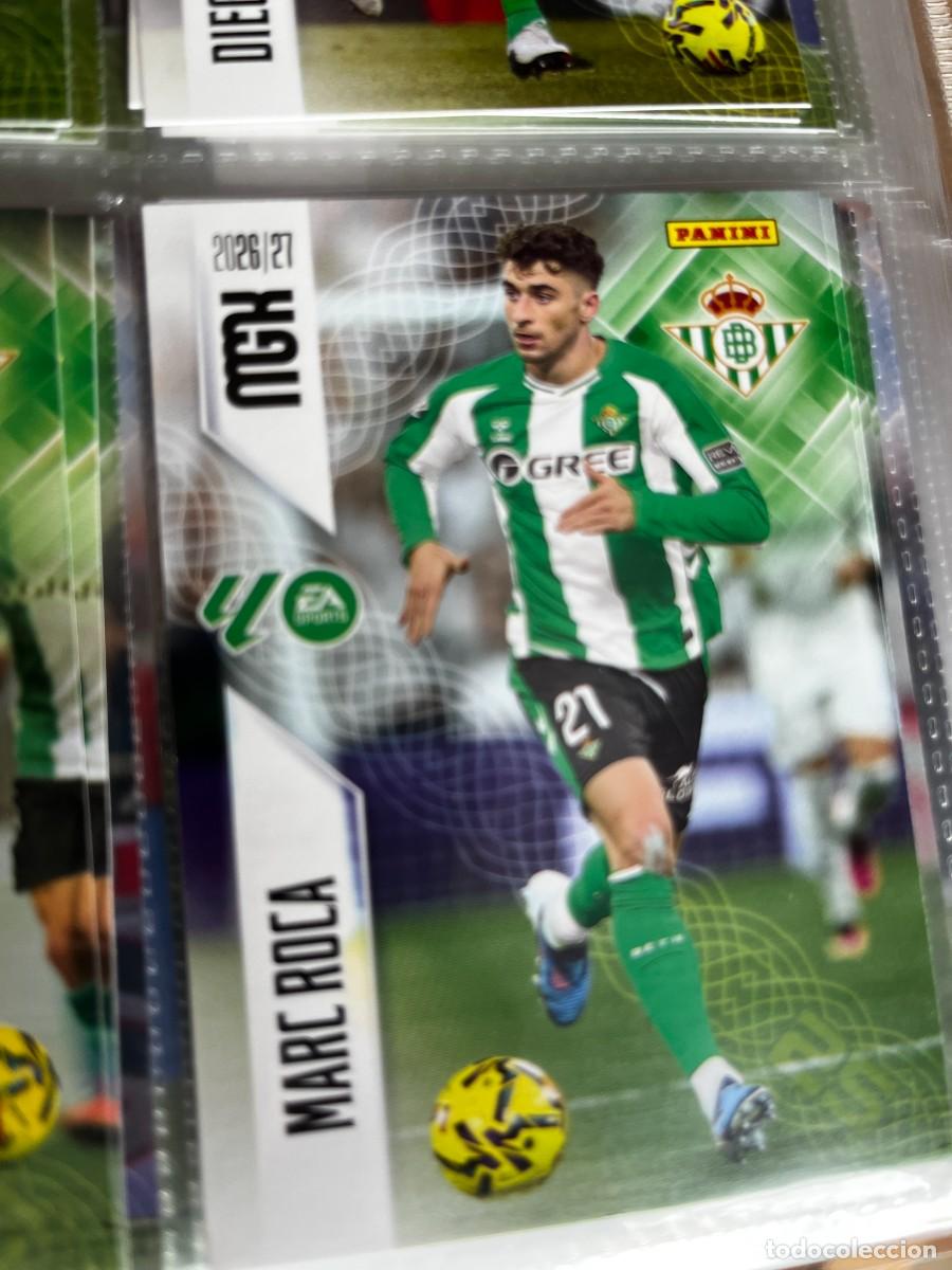 Cromos de f&uacute;tbol: MEGACRACKS MGK 2026 2027 26 27 PANINI N&ordm; 99 MARC ROCA BETIS