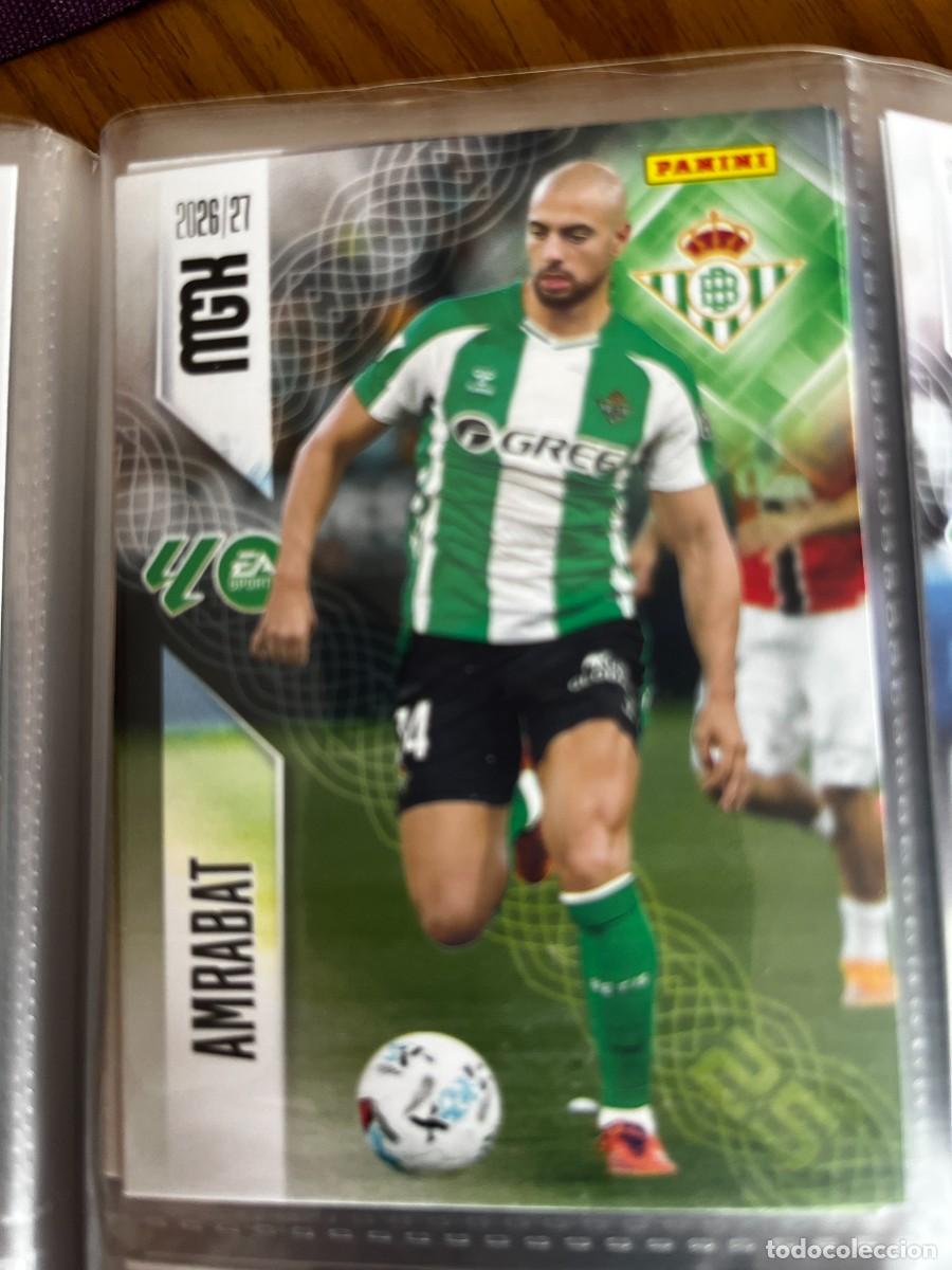 Cromos de f&uacute;tbol: MEGACRACKS MGK 2026 2027 26 27 PANINI N&ordm; 100 AMRABAT BETIS