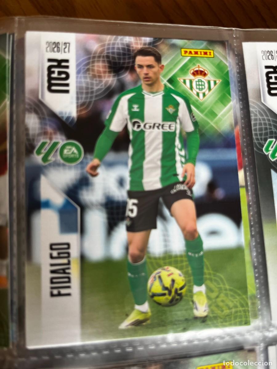 Cromos de f&uacute;tbol: MEGACRACKS MGK 2026 2027 26 27 PANINI N&ordm; 101 FIDALGO BETIS