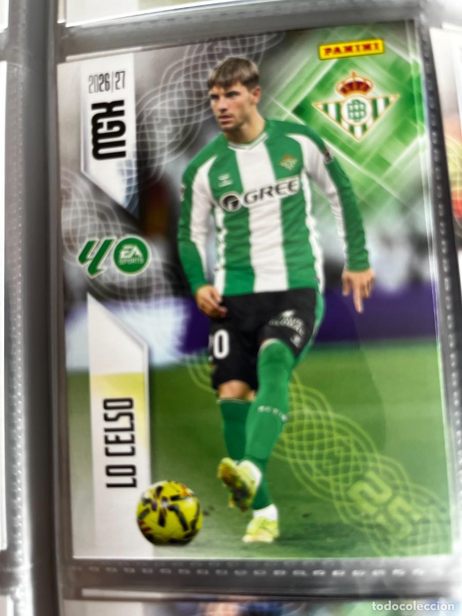 Cromos de f&uacute;tbol: MEGACRACKS MGK 2026 2027 26 27 PANINI N&ordm; 103 LO CELSO BETIS
