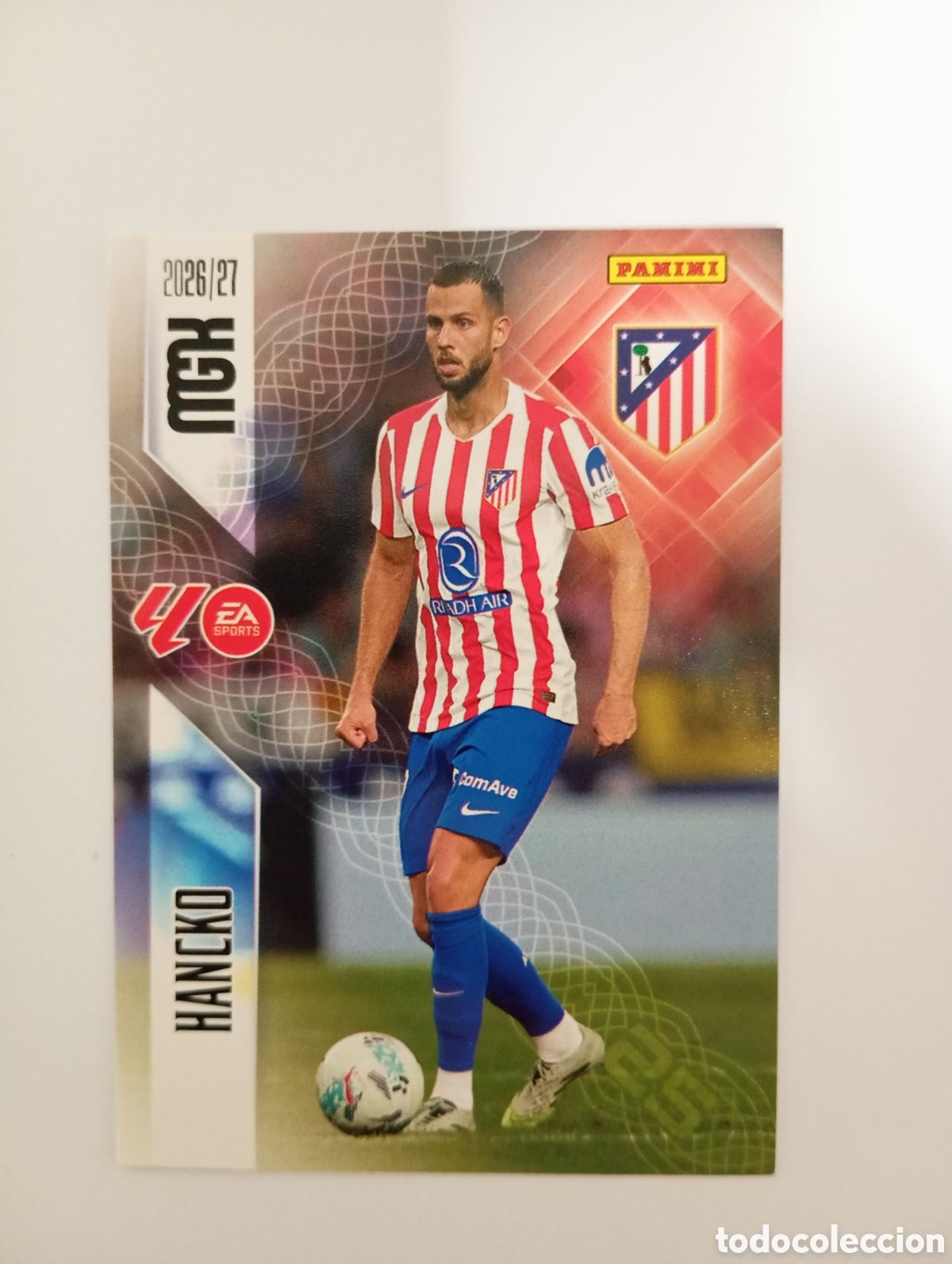 Cromos de f&uacute;tbol: 62 HANCKO PANINI MEGACRACKS 26 27