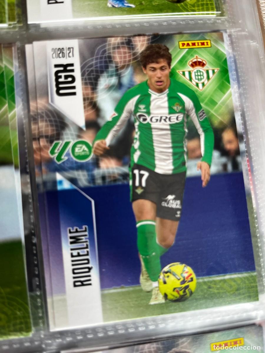 Cromos de f&uacute;tbol: MEGACRACKS MGK 2026 2027 26 27 PANINI N&ordm; 105 RIQUELME BETIS