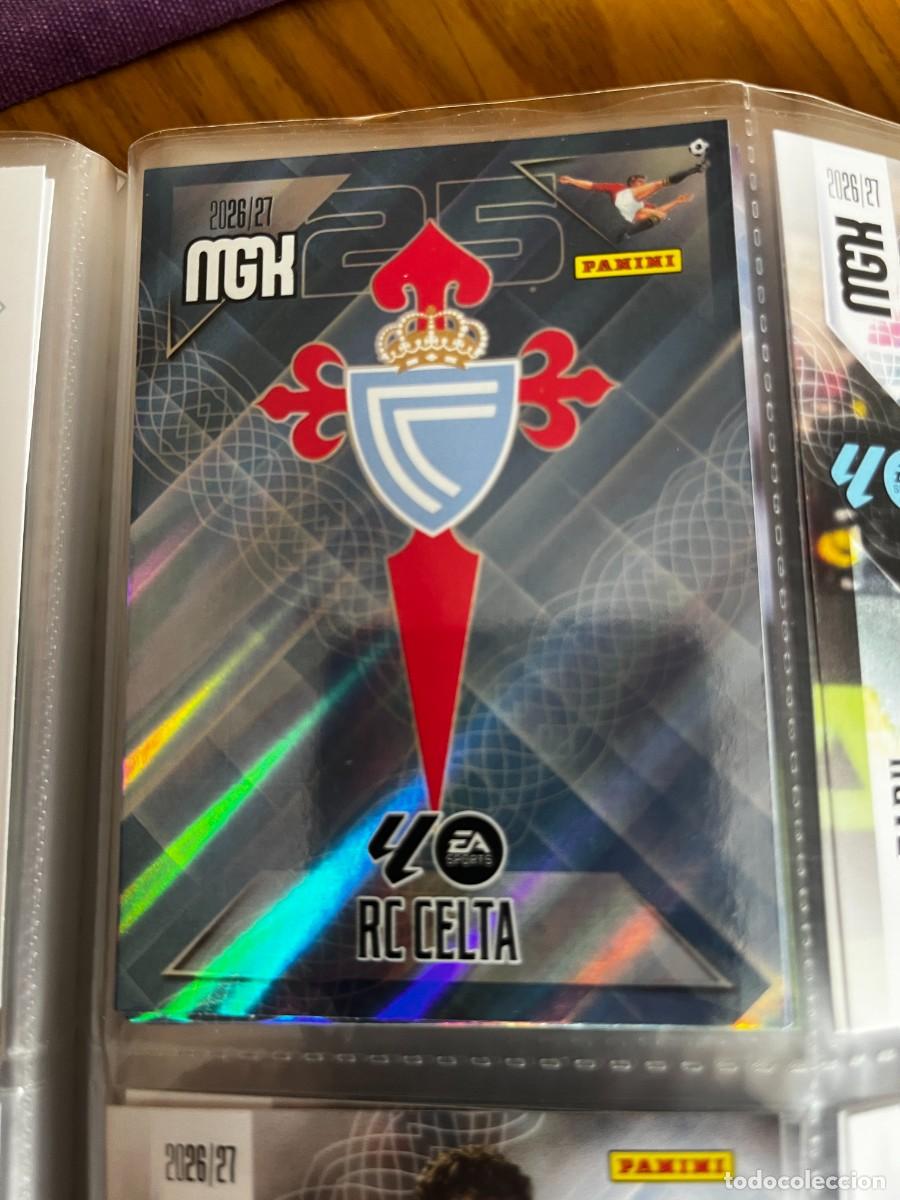 Cromos de f&uacute;tbol: MEGACRACKS MGK 2026 2027 26 27 PANINI N&ordm; 109 ESCUDO CELTA DE VIGO