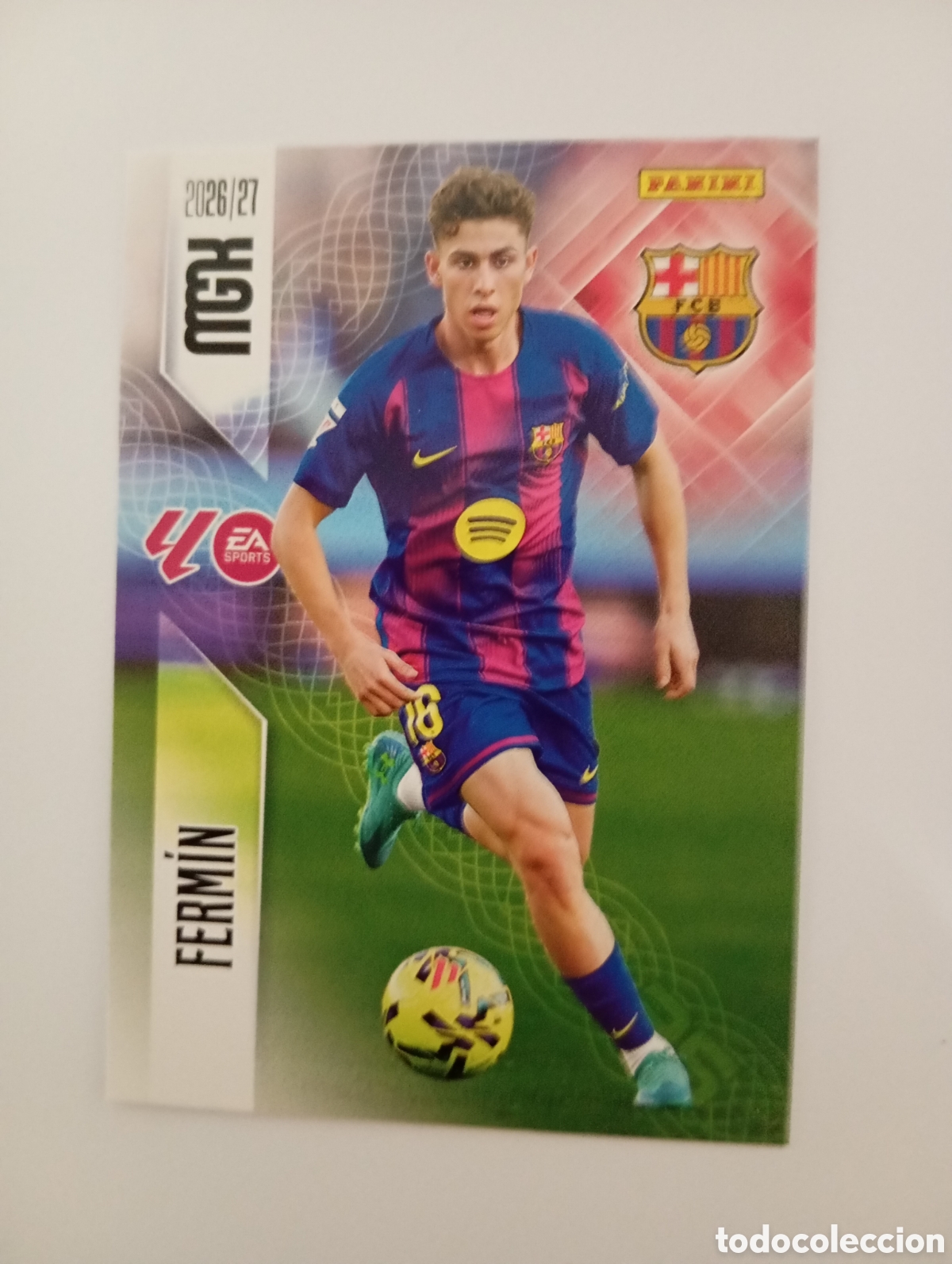 Cromos de f&uacute;tbol: 86 FERMIN PANINI MEGACRACKS 26 27