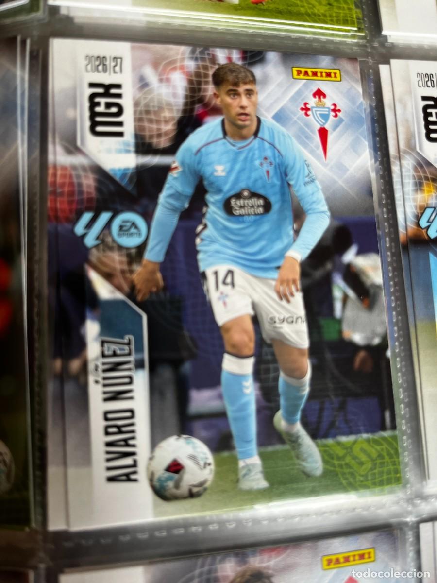 Cromos de f&uacute;tbol: MEGACRACKS MGK 2026 2027 26 27 PANINI N&ordm; 113 ALVARO NU&Ntilde;EZ CELTA DE VIGO