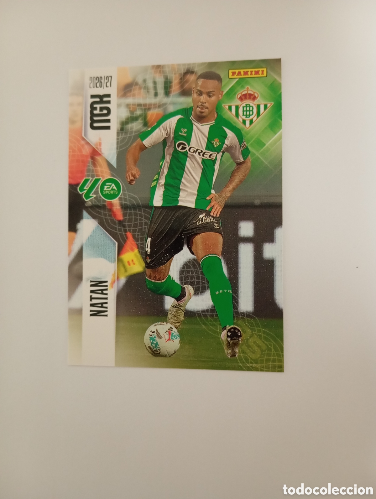 Cromos de f&uacute;tbol: 97 NATAN PANINI MEGACRACKS 26 27