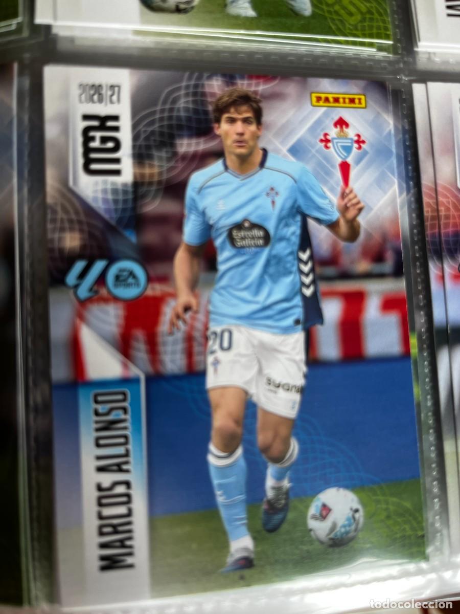 Cromos de f&uacute;tbol: MEGACRACKS MGK 2026 2027 26 27 PANINI N&ordm; 116 MARCOS ALONSO CELTA DE VIGO