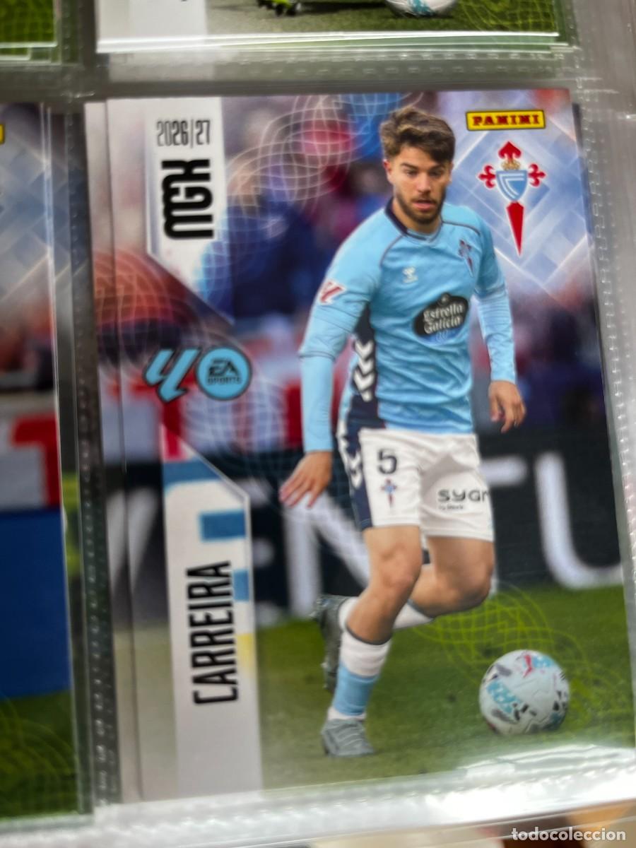Cromos de f&uacute;tbol: MEGACRACKS MGK 2026 2027 26 27 PANINI N&ordm; 117 CARREIRA CELTA DE VIGO