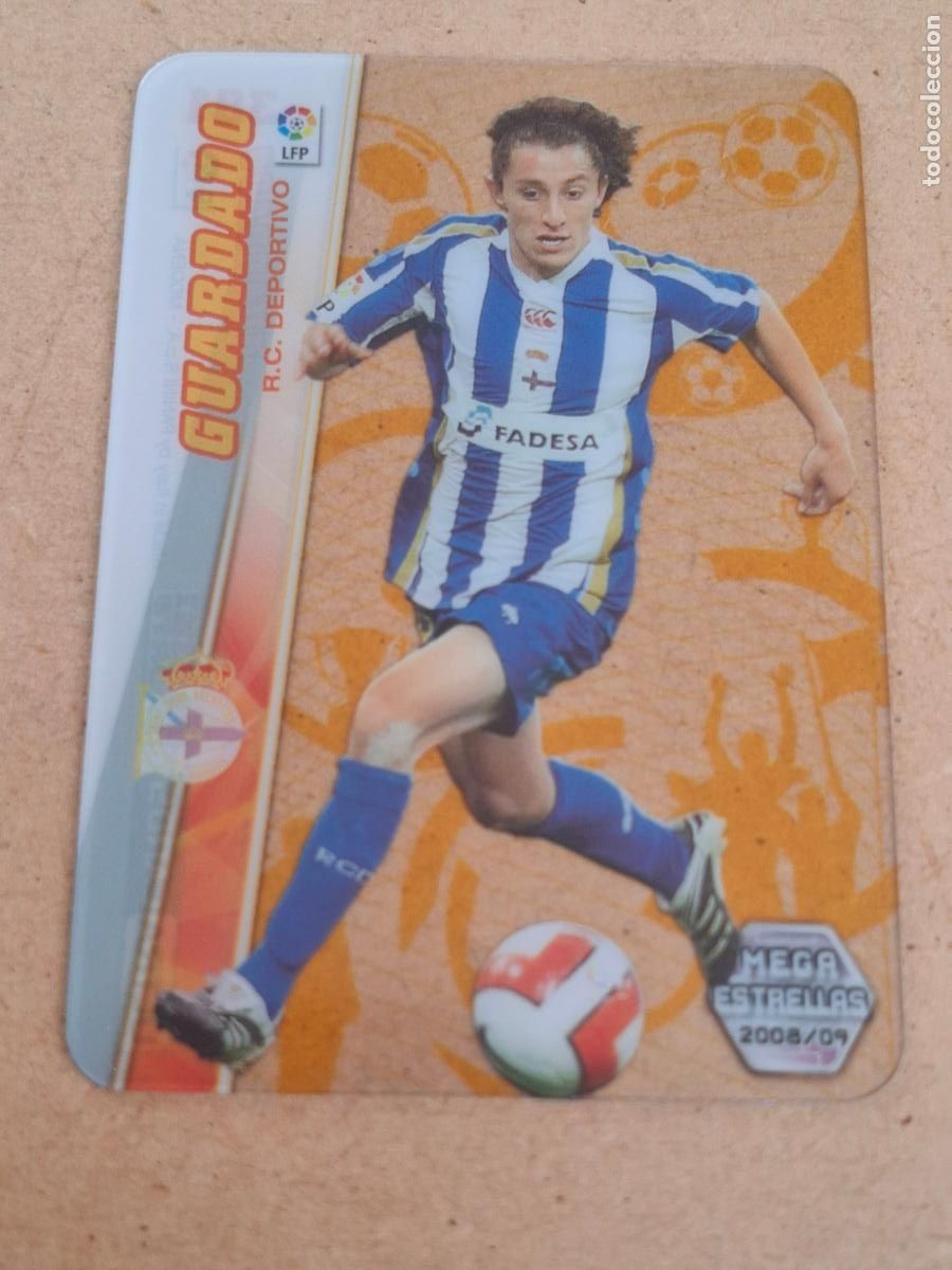 Cromos de f&uacute;tbol: MEGACRACKS 2008 2009 08 09 - PANINI - 381 GUARDADO ( ULTRA CARD ) - R.C. DEPORTIVO