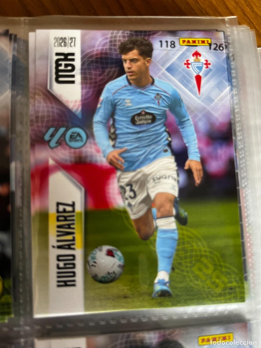 Cromos de f&uacute;tbol: MEGACRACKS MGK 2026 2027 26 27 PANINI N&ordm; 120 HUGO ALVAREZ CELTA DE VIGO
