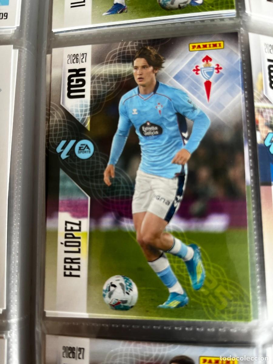 Cromos de f&uacute;tbol: MEGACRACKS MGK 2026 2027 26 27 PANINI N&ordm; 121 FER LOPEZ CELTA DE VIGO