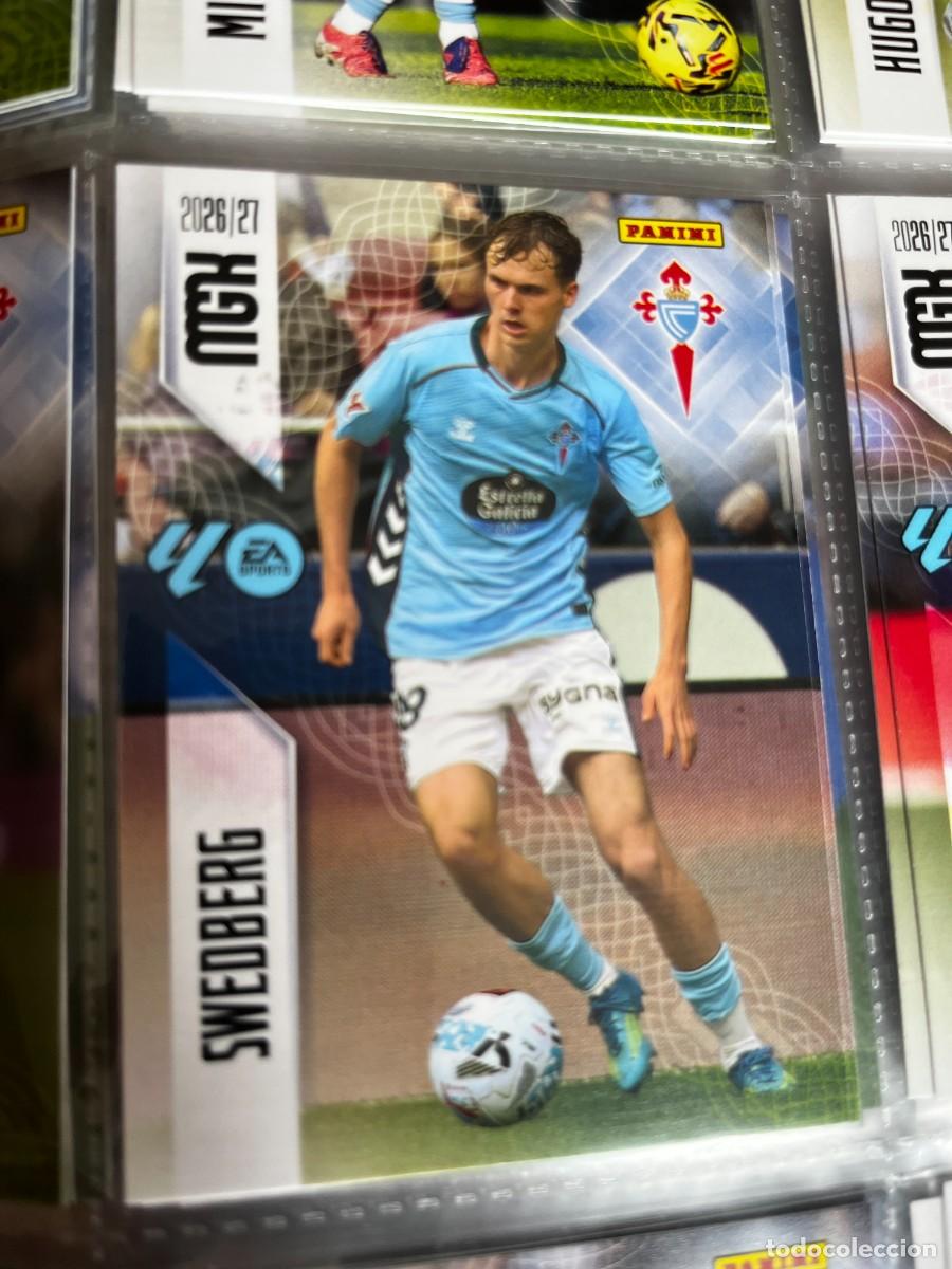 Cromos de f&uacute;tbol: MEGACRACKS MGK 2026 2027 26 27 PANINI N&ordm; 122 SWEDBERG CELTA DE VIGO