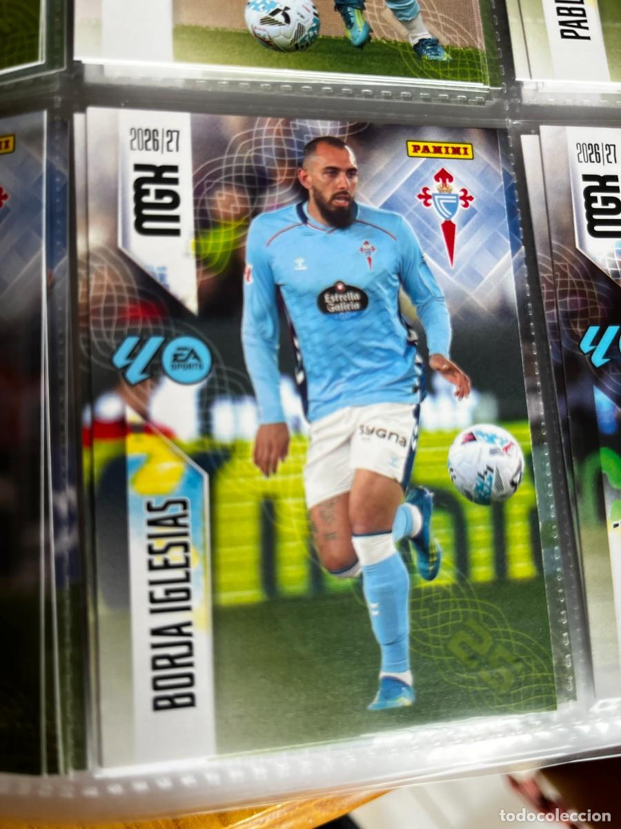 Cromos de f&uacute;tbol: MEGACRACKS MGK 2026 2027 26 27 PANINI N&ordm; 125 BORJA IGLESIAS CELTA DE VIGO
