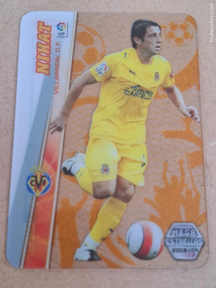 Cromos de f&uacute;tbol: MEGACRACKS 2008 2009 08 09 - PANINI - 385 NIHAT ( ULTRA CARD ) - VILLARREAL CF