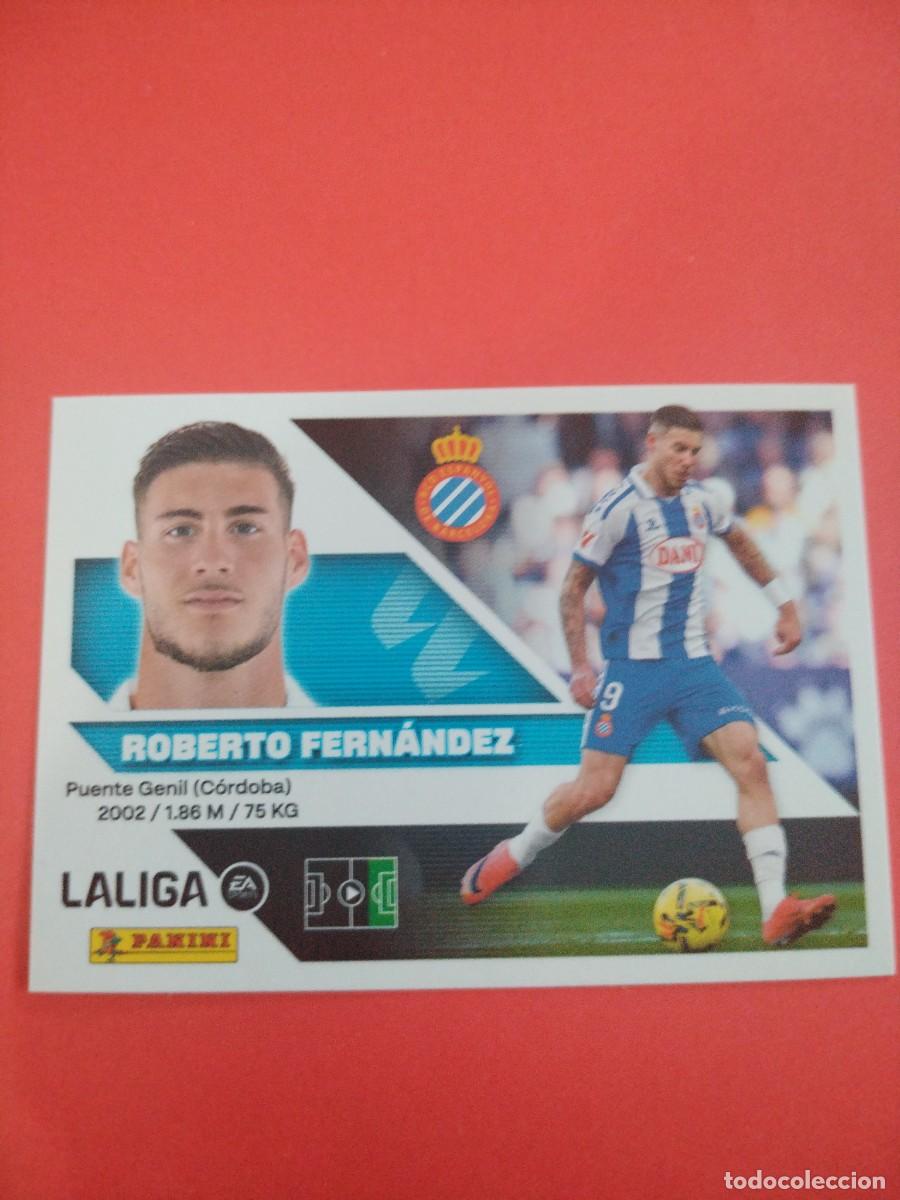 Cromos de f&uacute;tbol: ESTE 2026 2027 ESPA&Ntilde;OL N 20 - ROBERTO FERNANDEZ