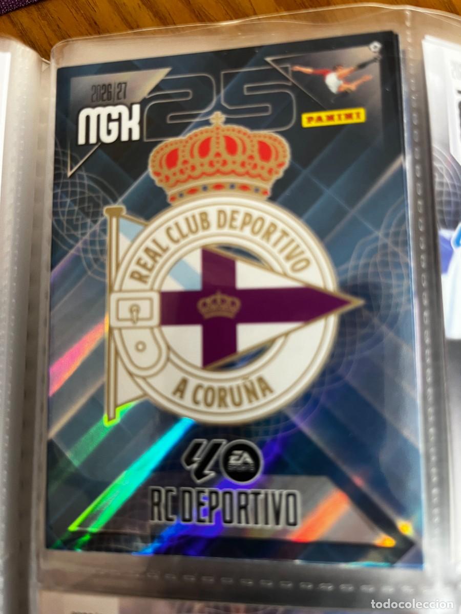Cromos de f&uacute;tbol: MEGACRACKS MGK 2026 2027 26 27 PANINI N&ordm; 127 ESCUDO DEPORTIVO DE LA CORU&Ntilde;A