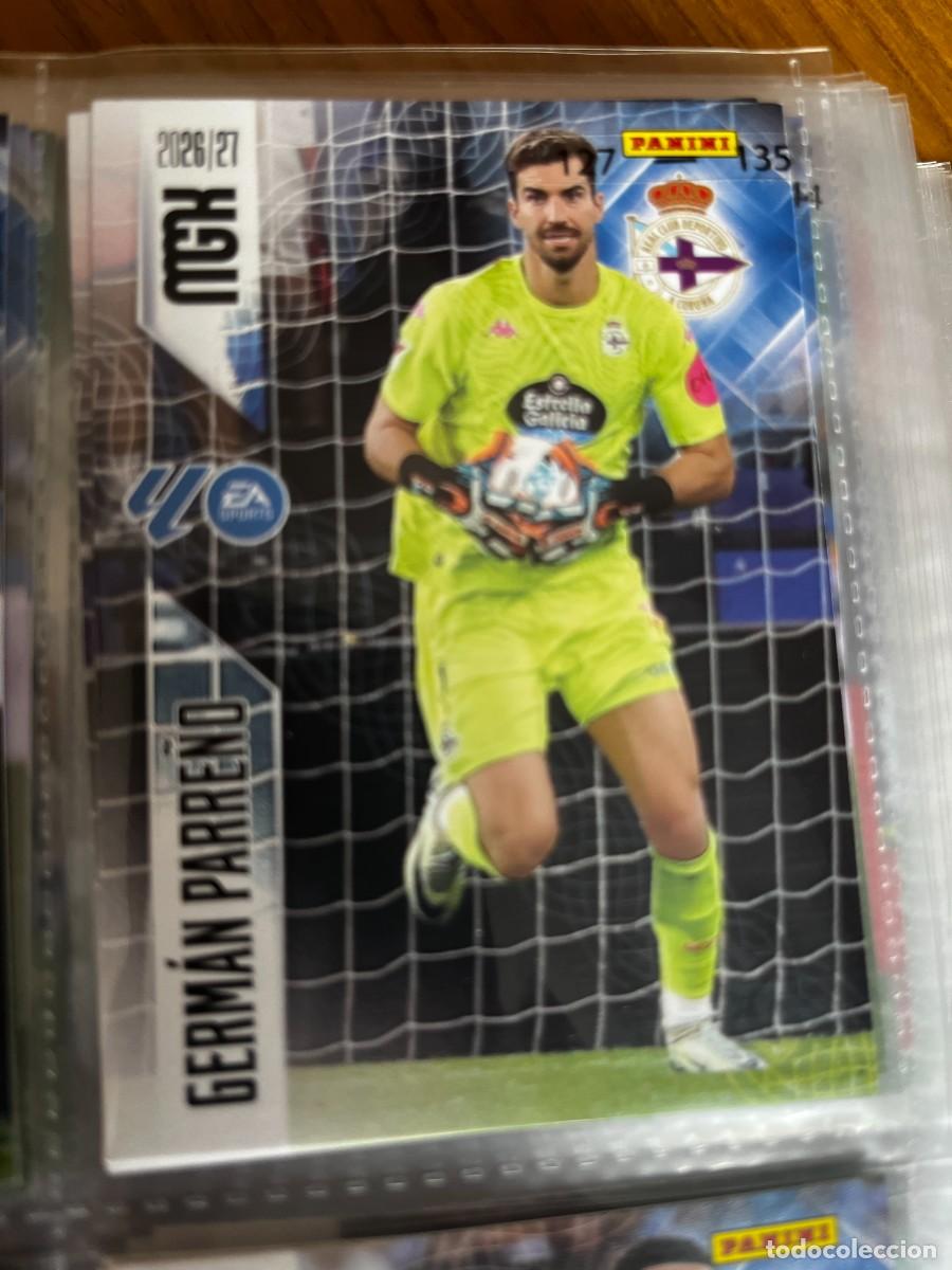 Cromos de f&uacute;tbol: MEGACRACKS MGK 2026 2027 26 27 PANINI N&ordm; 129 GERMAN PARRE&Ntilde;O DEPORTIVO DE LA CORU&Ntilde;A