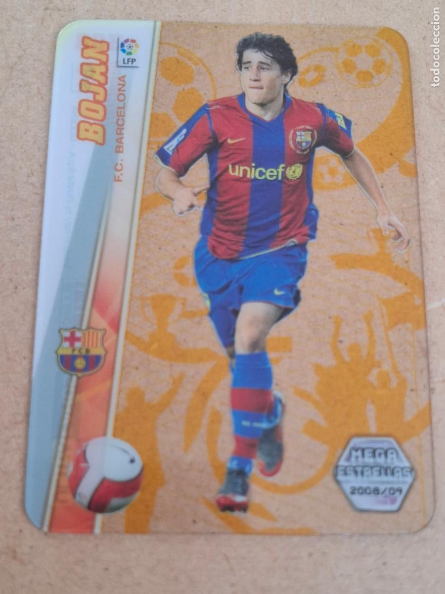 Cromos de f&uacute;tbol: MEGACRACKS 2008 2009 08 09 - PANINI - 388 BOJAN ( ULTRA CARD ) - FC. BARCELONA