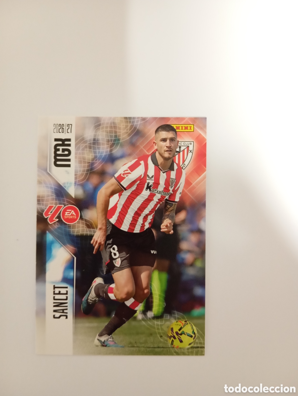Cromos de f&uacute;tbol: 48 SANCET PANINI MEGACRACKS 26 27