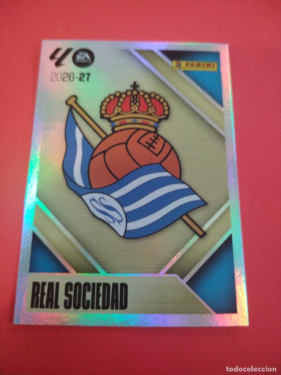 Cartes &agrave; collectionner de Football: ESTE 2026 2027 REAL SOCIEDAD N 1 - ESCUDO