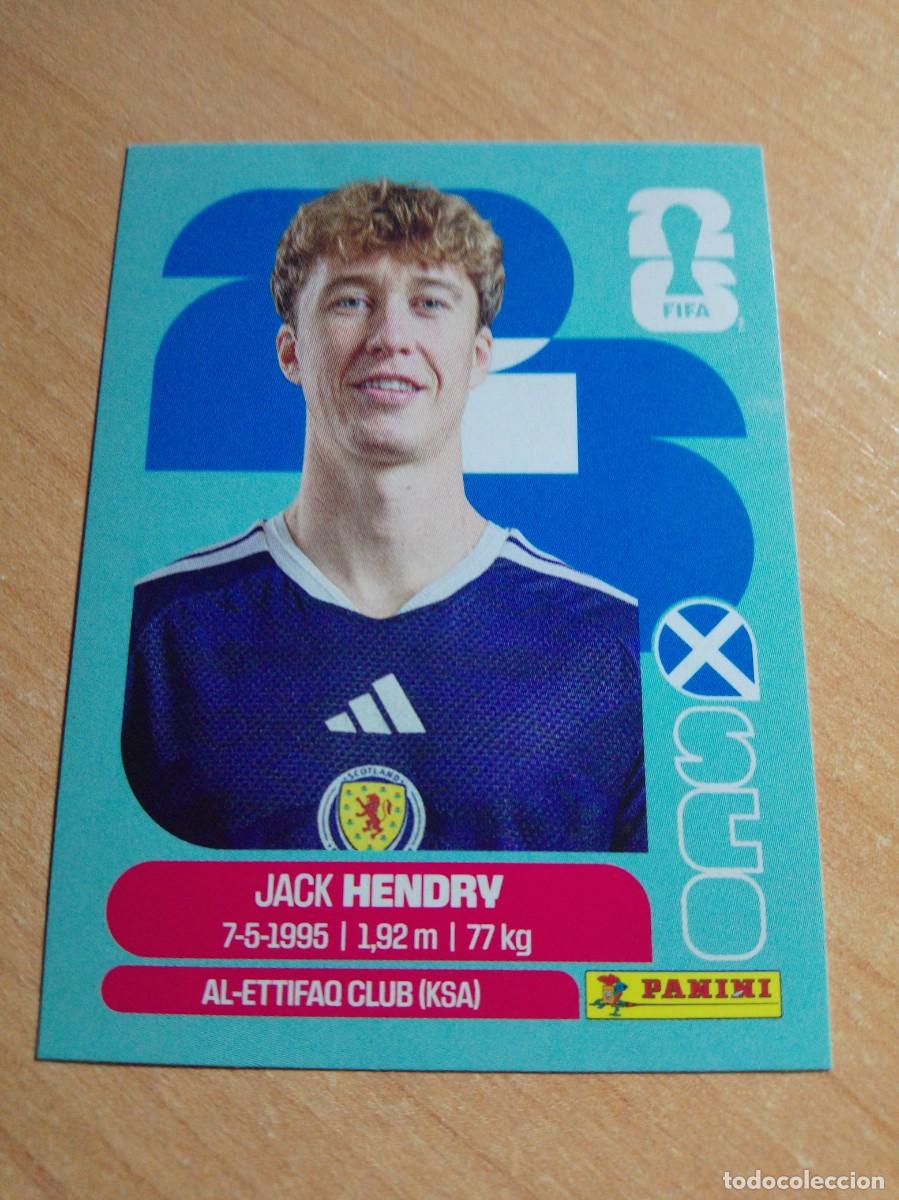 Cartes &agrave; collectionner de Football: HENDRY ESCOCIA SCO 3 MUNDIAL FIFA WORLD CUP 2026 26 PANINI STICKERS NUEVO