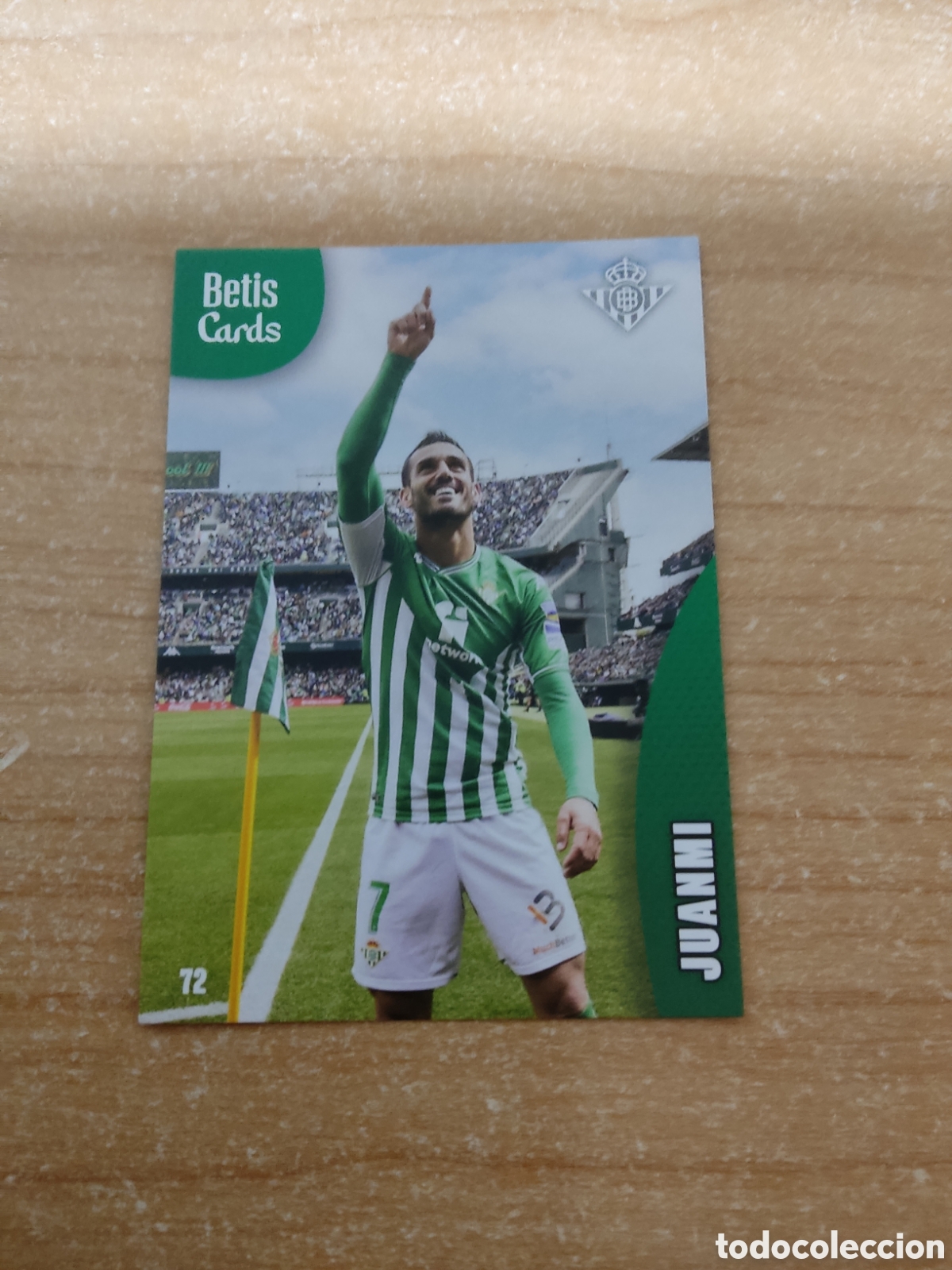Cartes &agrave; collectionner de Football: 72 JUANMI REAL BETIS HOLY CARDS 2024 2025