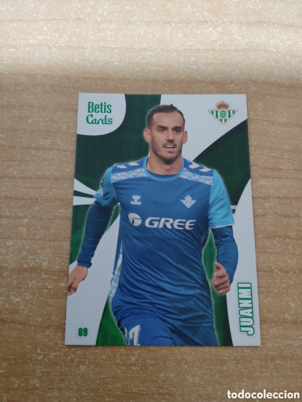 Cromos de f&uacute;tbol: 69 JUANMI REAL BETIS HOLY CARDS 2024 2025
