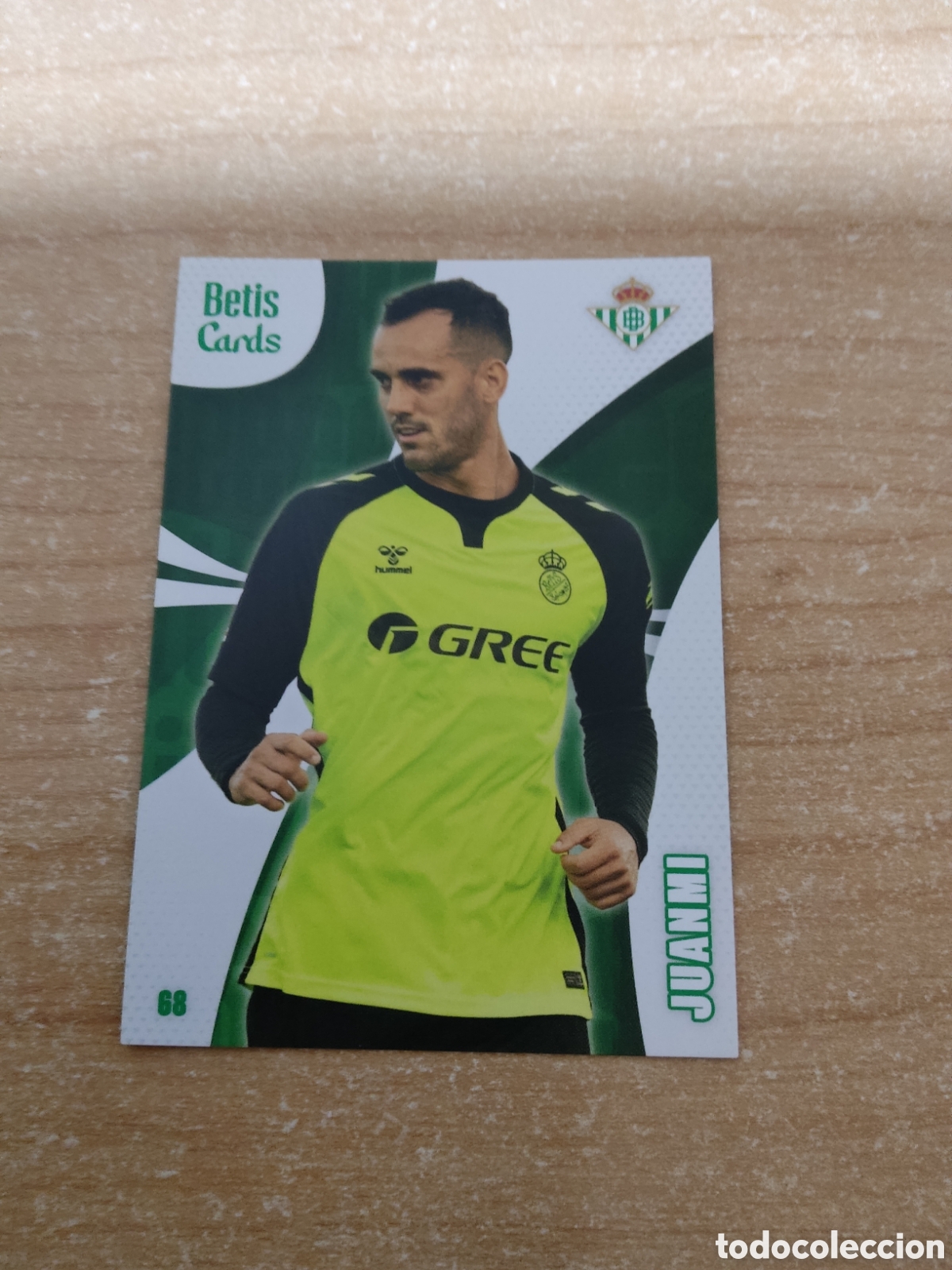 Cromos de f&uacute;tbol: 68 JUANMI REAL BETIS HOLY CARDS 2024 2025