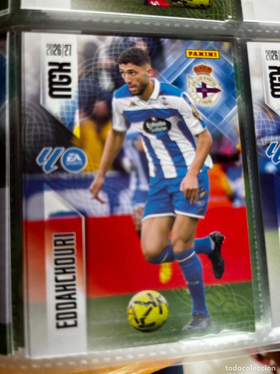 Cromos de f&uacute;tbol: MEGACRACKS MGK 2026 2027 26 27 PANINI N&ordm; 143 EDDAHCHOURI DEPORTIVO DE LA CORU&Ntilde;A