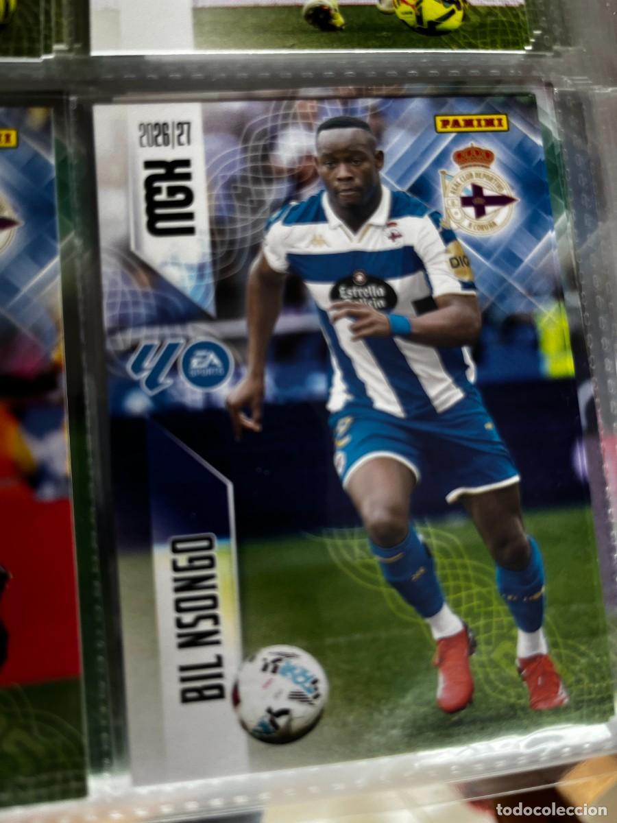 Football Stickers: MEGACRACKS MGK 2026 2027 26 27 PANINI N&ordm; 144 BIL NSONGO DEPORTIVO DE LA CORU&Ntilde;A