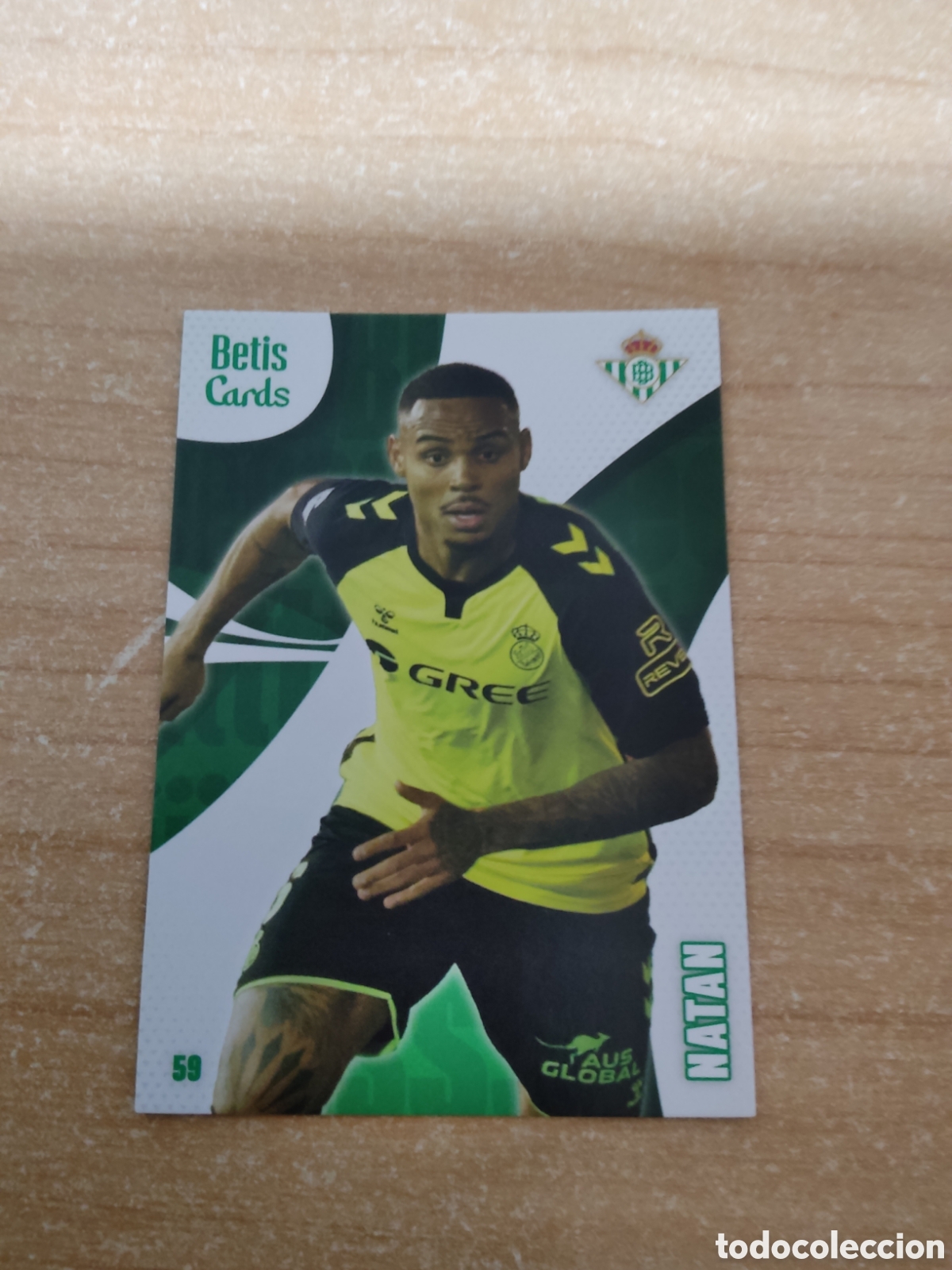 Cromos de f&uacute;tbol: 59 NATAN REAL BETIS HOLY CARDS 2024 2025
