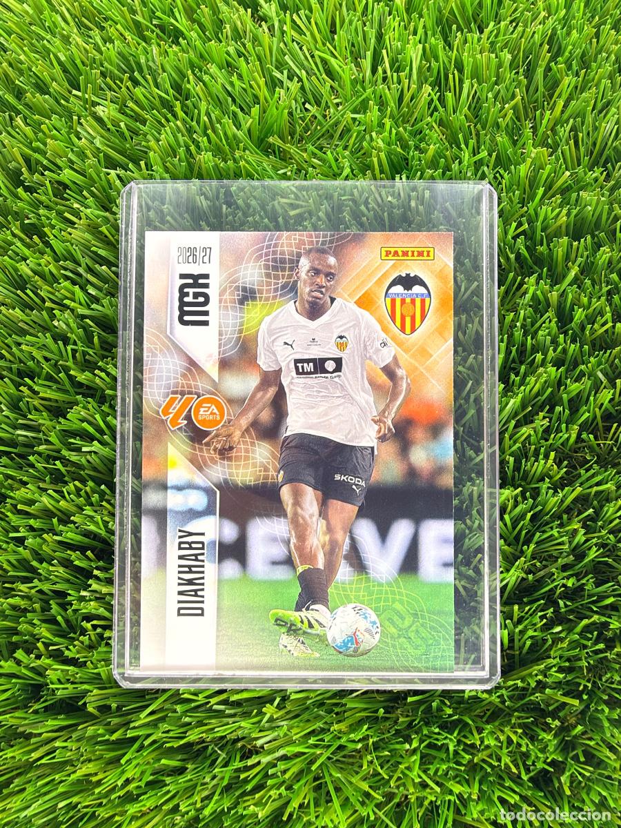 Cromos de f&uacute;tbol: N&ordm; 347 Diakhaby Valencia CF Megacracks 26 27