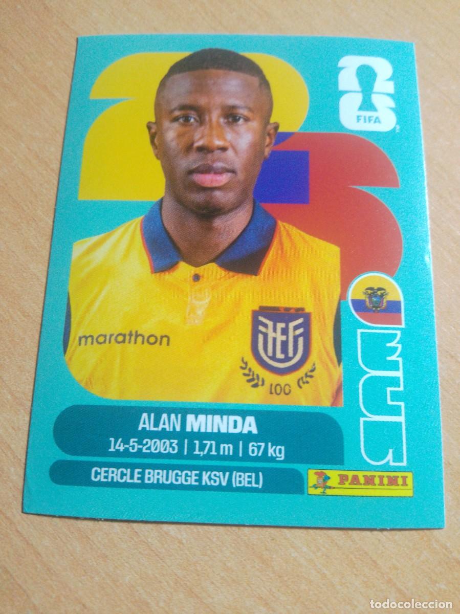 Cromos de f&uacute;tbol: MINDA ECUADOR ECU 18 MUNDIAL FIFA WORLD CUP 2026 26 PANINI STICKERS NUEVO
