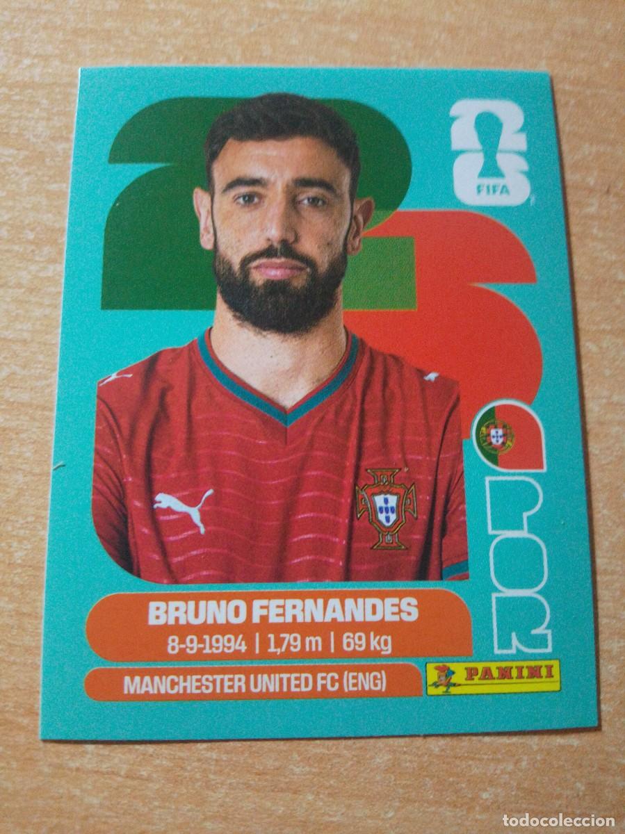 Cromos de f&uacute;tbol: POR 10 BRUNO FERNANDES PORTUGAL MUNDIAL FIFA WORLD CUP 2026 26 PANINI STICKERS NUEVO