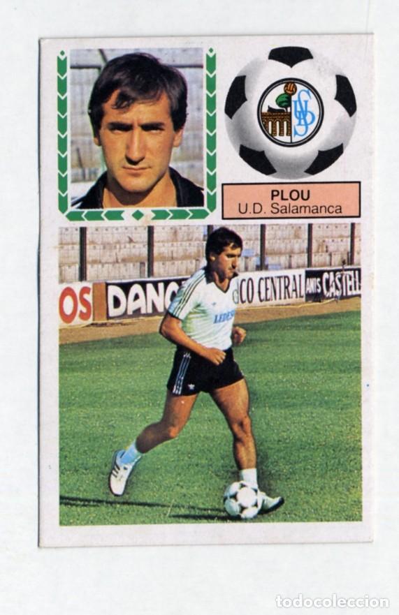 Cromos de f&uacute;tbol: LIGA 83 84 1983 1984 &Uacute;LTIMOS FICHAJES 33 PLOU (SALAMANCA) - DESPEGADO