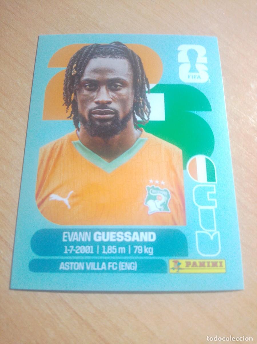 Cromos de f&uacute;tbol: CIV 19 EVANN GUESSAND COSTA DE MARFIL MUNDIAL FIFA WORLD CUP 2026 26 PANINI STICKERS NUEVO