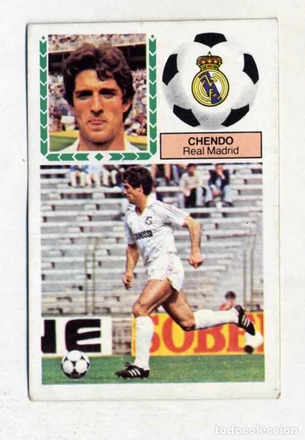 Cromos de f&uacute;tbol: LIGA 83 84 1983 1984 &Uacute;LTIMOS FICHAJES 40 CHENDO (REAL MADRID) - DESPEGADO