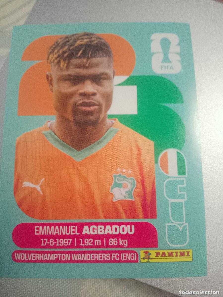 Cromos de f&uacute;tbol: AGBADOU COSTA DE MARFIL CIV 8 MUNDIAL FIFA WORLD CUP 2026 26 PANINI STICKERS NUEVO