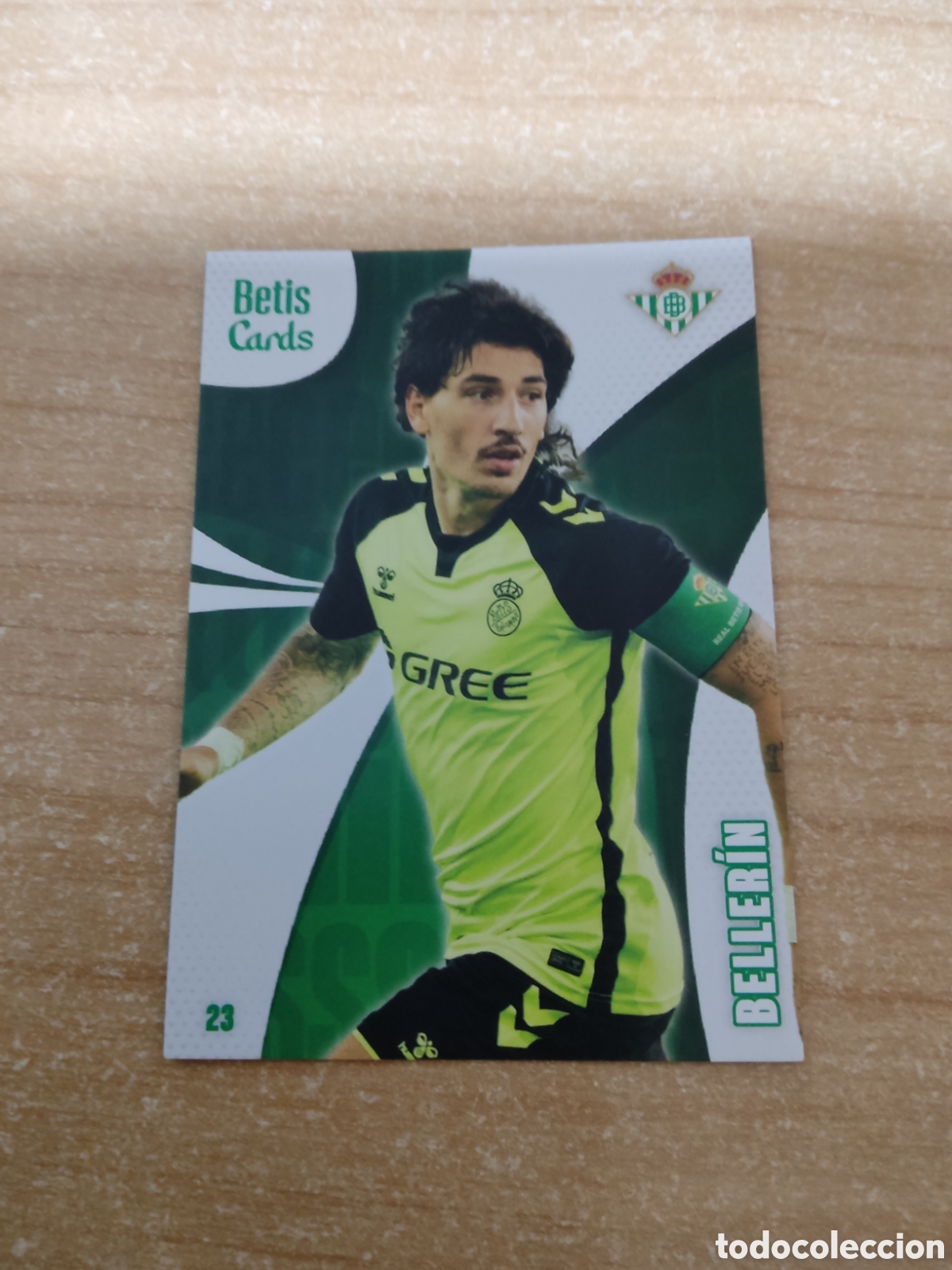 Cromos de f&uacute;tbol: 23 HECTOR BELLERIN REAL BETIS HOLY CARDS 2024 2025
