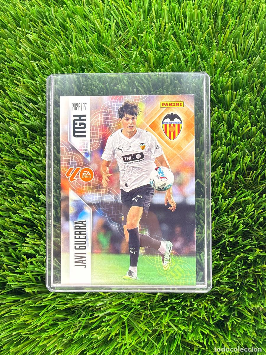 Cromos de f&uacute;tbol: N&ordm; 354 Javi Guerra Valencia CF Megacracks 26 27