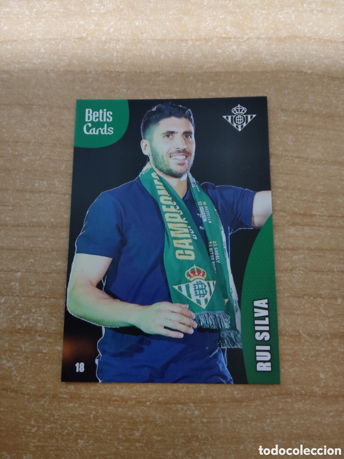 Cromos de f&uacute;tbol: 18 RUI SILVA REAL BETIS HOLY CARDS 2024 2025