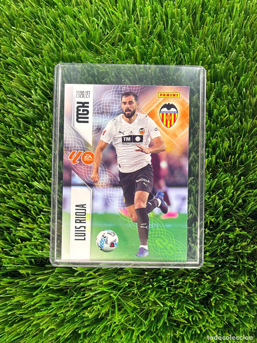 Football Stickers: N&ordm; 355 Luis Rioja Valencia CF Megacracks 26 27