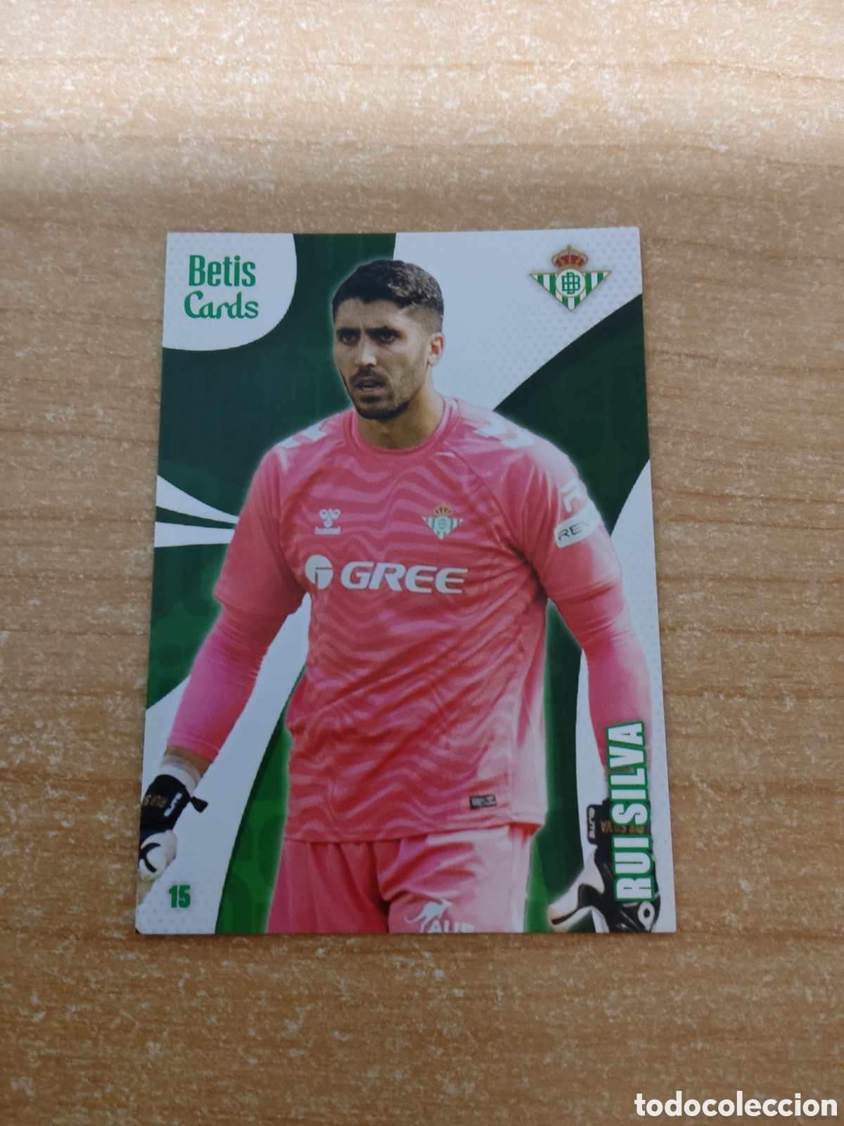 Football Stickers: 15 RUI SILVA REAL BETIS HOLY CARDS 2024 2025