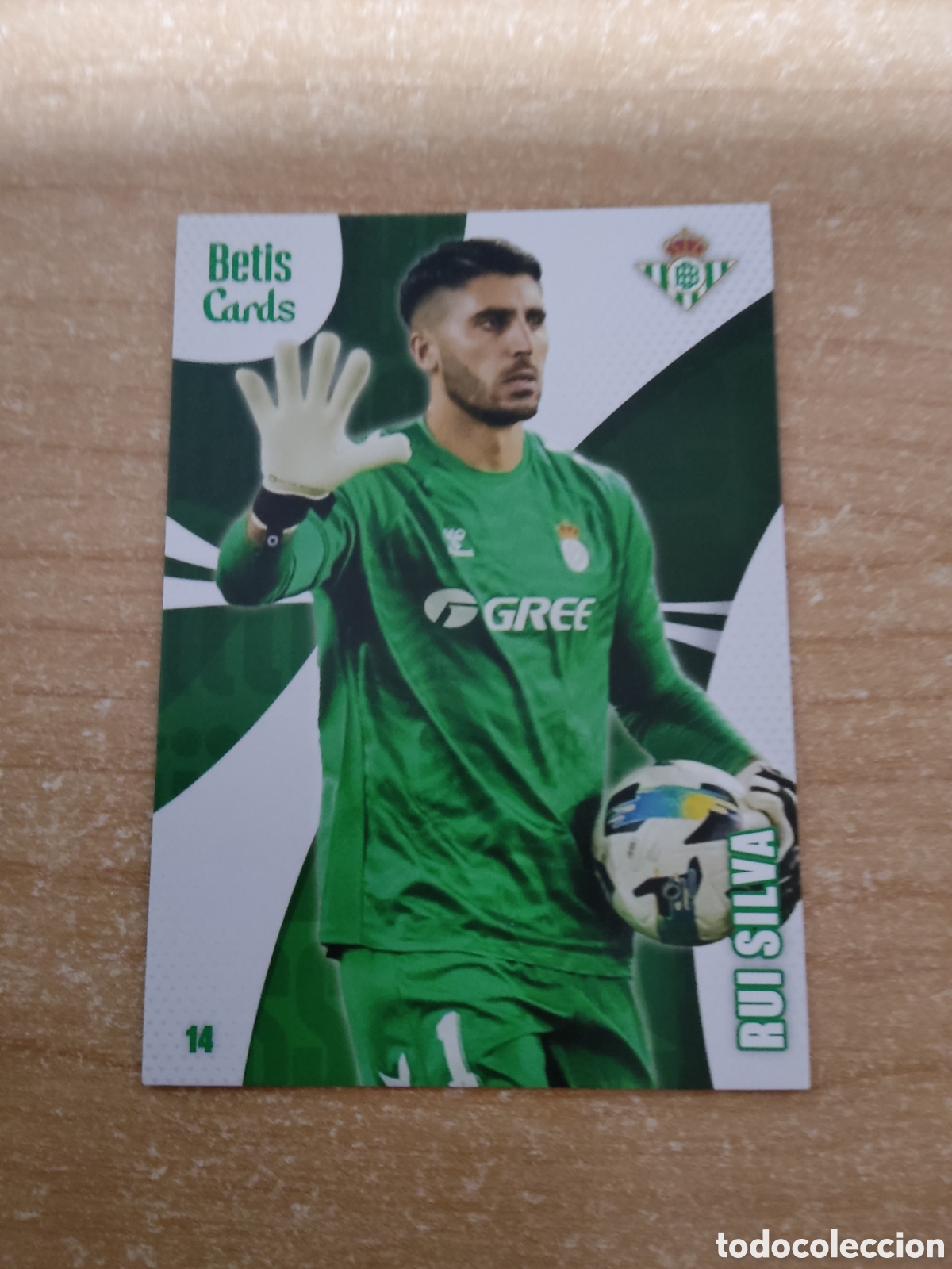 Football Stickers: 14 RUI SILVA REAL BETIS HOLY CARDS 2024 2025
