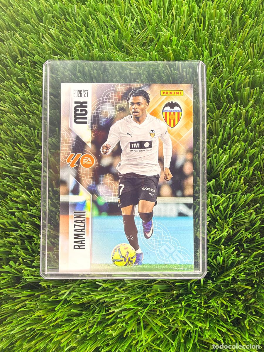 Football Stickers: N&ordm; 357 Ramazani Valencia CF Megacracks 26 27