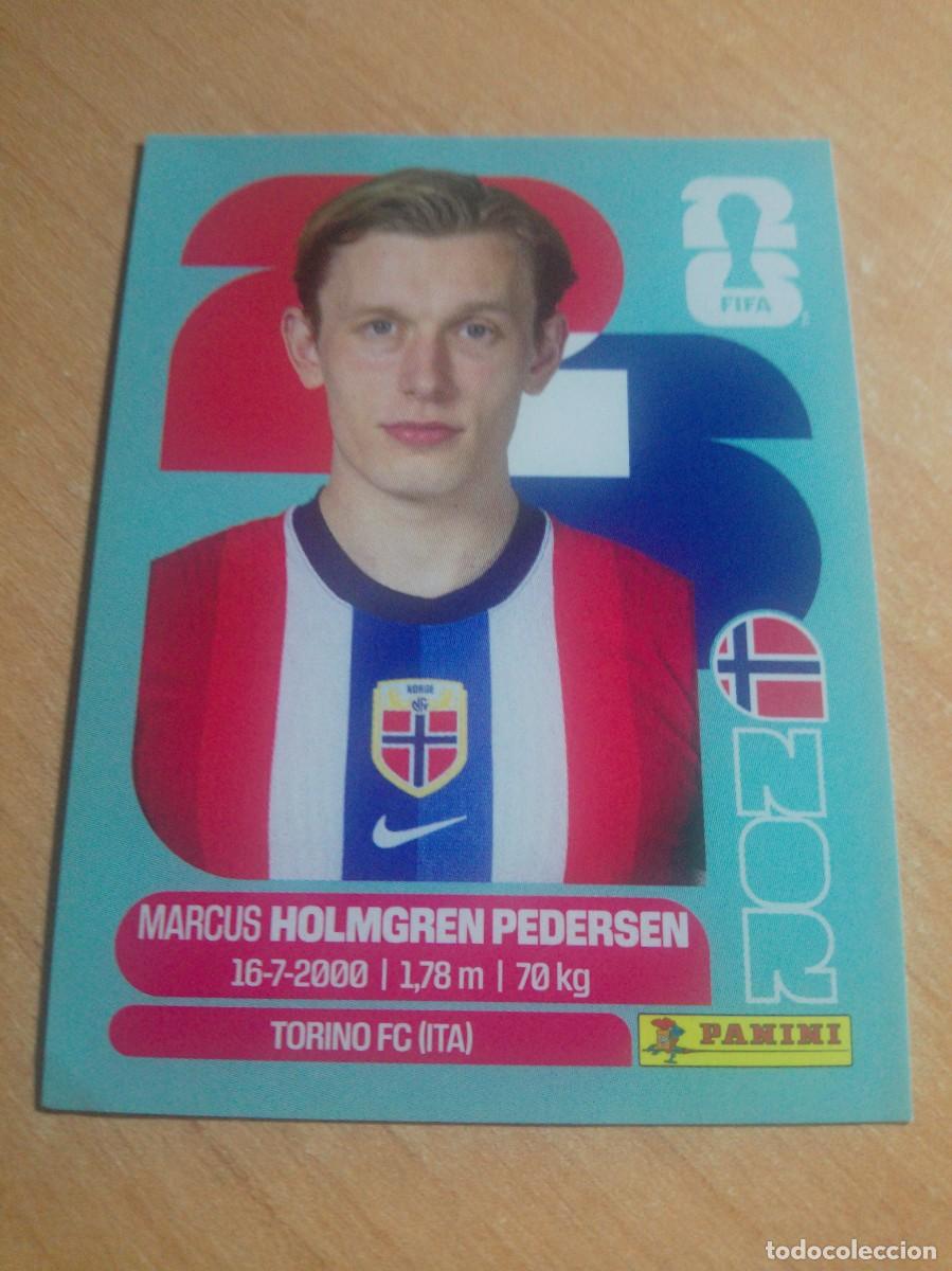Football Stickers: NOR 6 HOLMGREN PEDERSEN NORUEGA MUNDIAL FIFA WORLD CUP 2026 26 PANINI STICKERS NUEVO