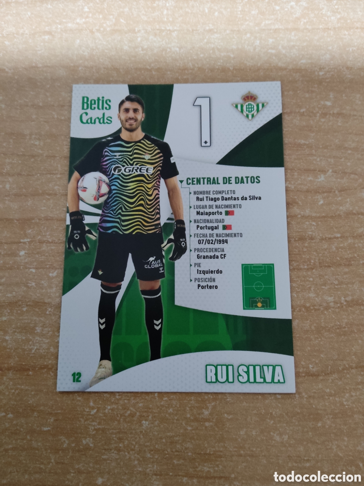 Football Stickers: 12 RUI SILVA REAL BETIS HOLY CARDS 2024 2025