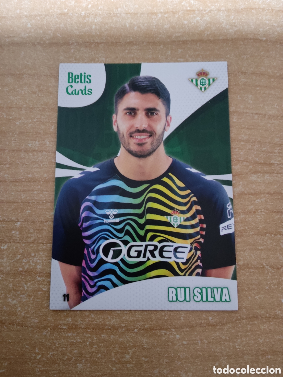 Cromos de f&uacute;tbol: 11 RUI SILVA REAL BETIS HOLY CARDS 2024 2025