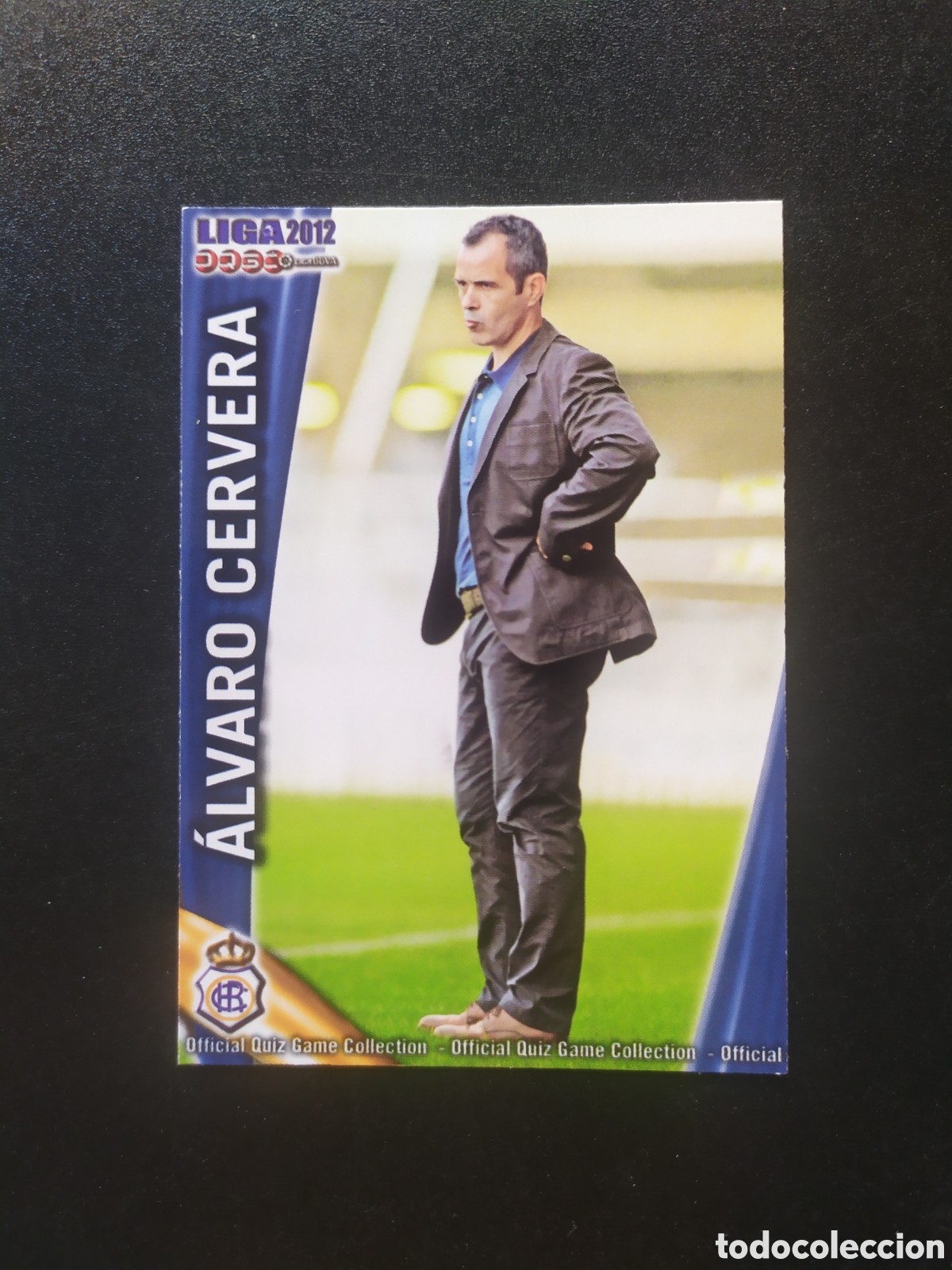 Cromos de f&uacute;tbol: Mundicromo fichas Liga 2011 2012 11 12 Alvaro Cervera n&deg; 945 Recreativo Huelva