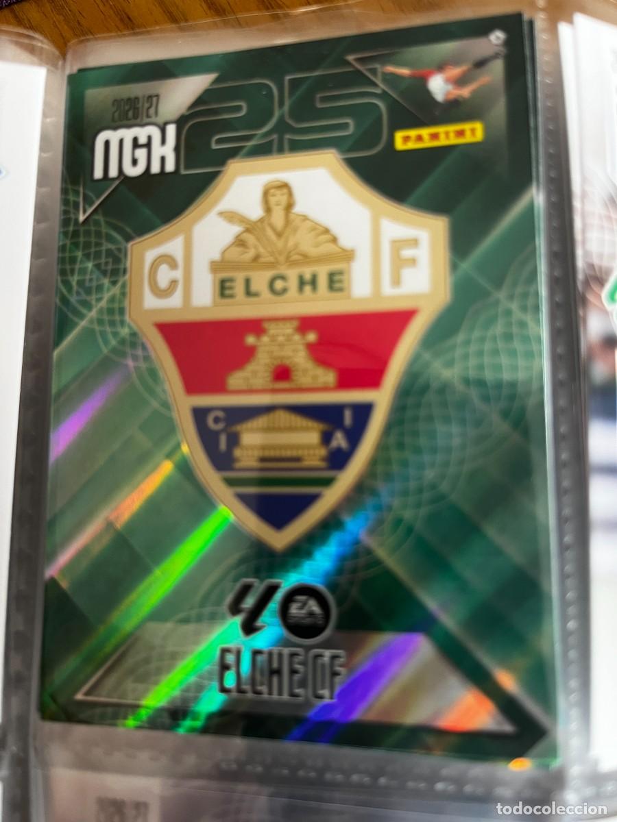 Cromos de f&uacute;tbol: MEGACRACKS MGK 2026 2027 26 27 PANINI N&ordm; 145 ESCUDO ELCHE